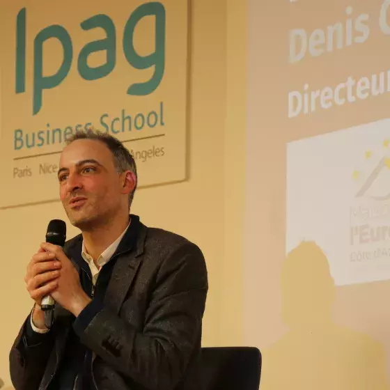 Le_député_européen_Raphaël_Glucksmann_en conférence_nice